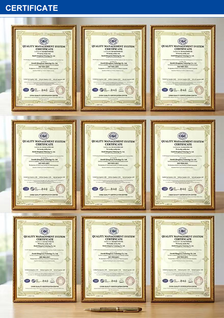 Certificates